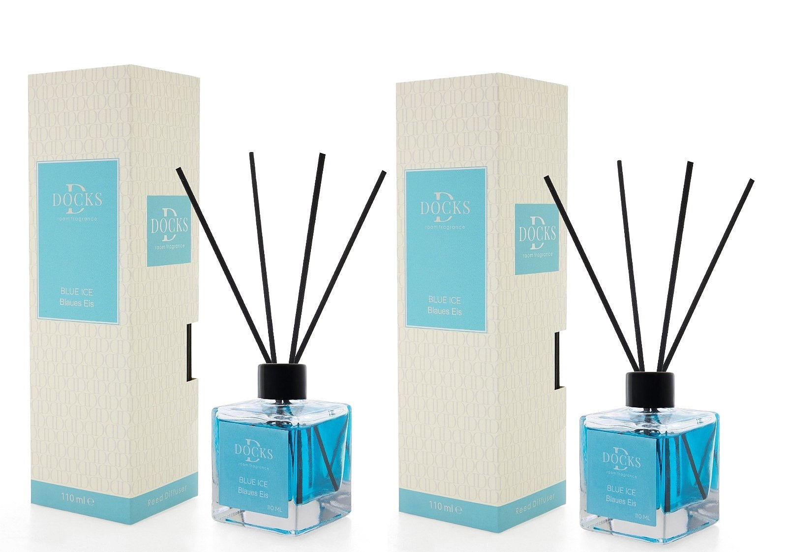 DOCKS 2'li Set Çubuklu Oda Kokusu Difüzör 220 ml - Mavi Buz